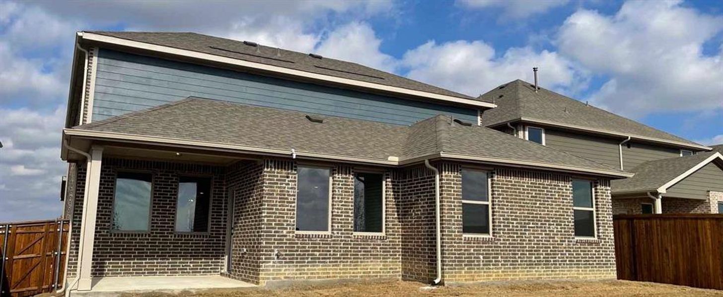 Rear Exterior Design Construction Progress