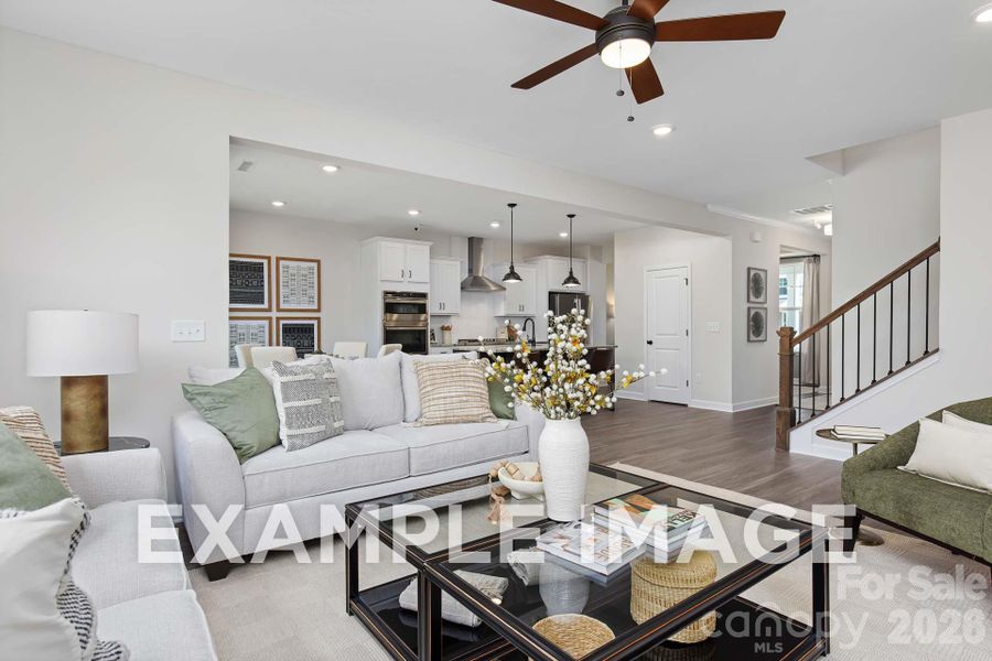 Furnished interior view inside a new home in Windgate, Mooresville (Image 23).