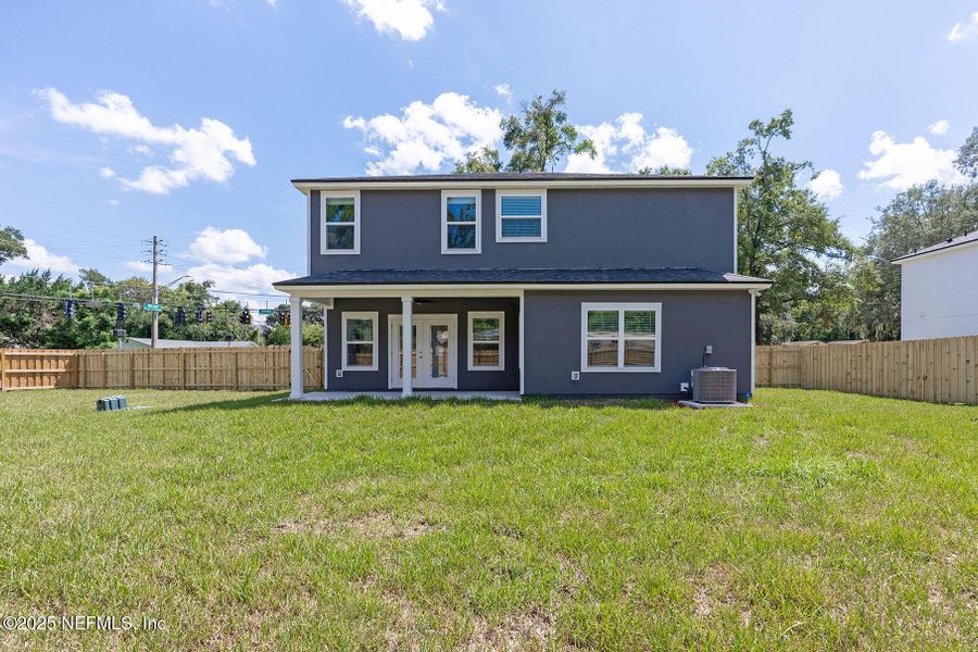 Front exterior of a new home in , Jacksonville, FL, highlighting curb appeal (Image 22).
