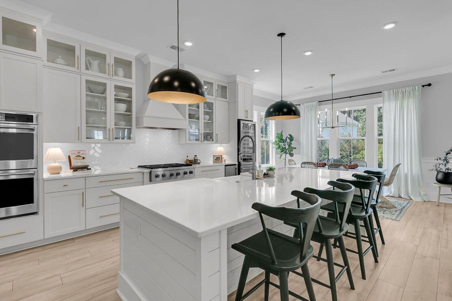 Furnished interior view inside a new home in Carolina Park: Riverside, Mount Pleasant (Image 6). Furnished interior view inside a new home in Carolina Park: Riverside, Mount Pleasant (Image 6).