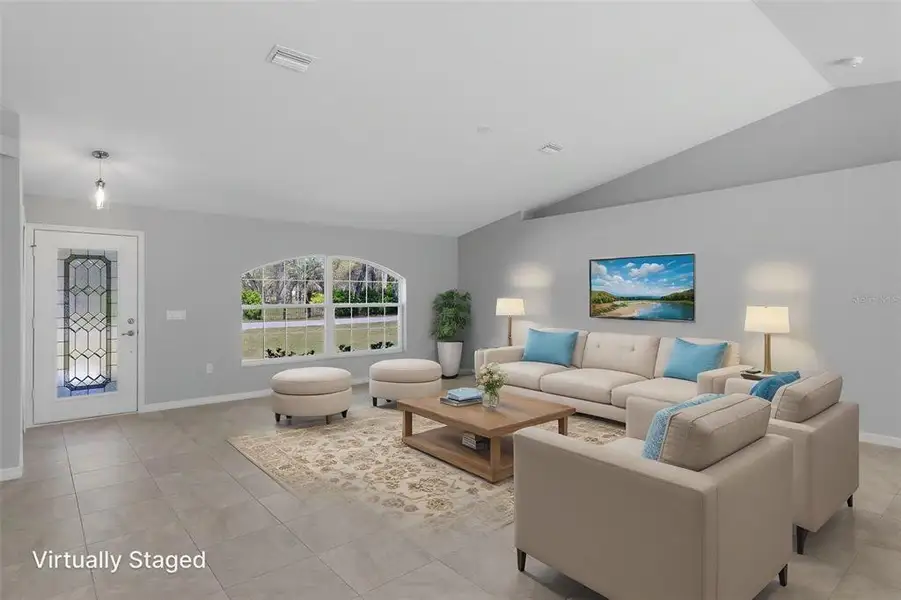 Furnished interior view inside a new home in , Brooksville (Image 4).