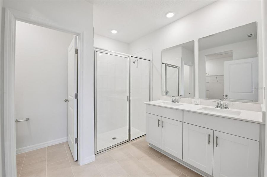 Furnished interior view inside a new home in Ridgehaven - Villas, Ormond Beach (Image 9).