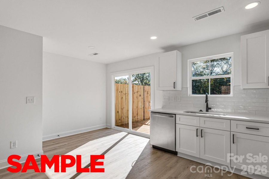 Furnished interior view inside a new home in , Kannapolis (Image 8).