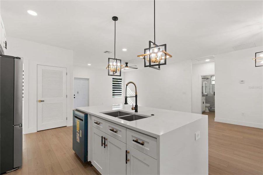 Furnished interior view inside a new home in , New Port Richey (Image 6).