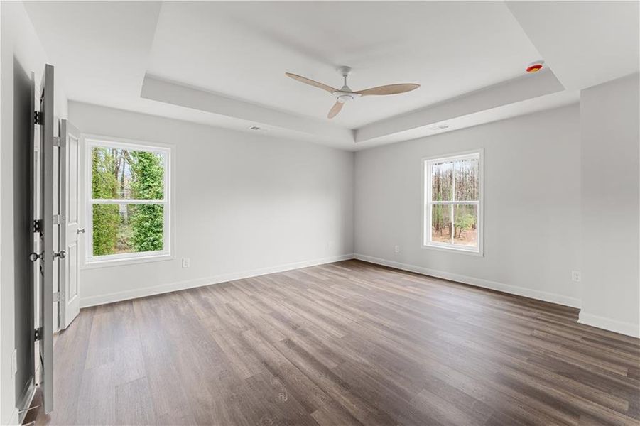 Spacious, unfurnished interior of a new home in Parkside, Clarkston (Image 10). Spacious, unfurnished interior of a new home in Parkside, Clarkston (Image 10).