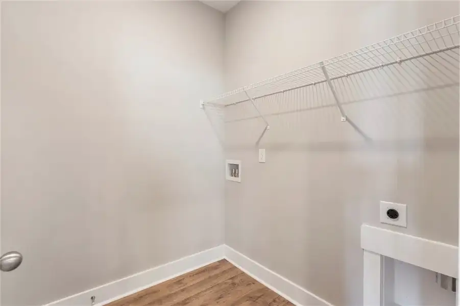 A well-organized utility space features sturdy wir A well-organized utility space features sturdy wir