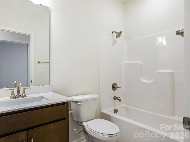 Furnished interior view inside a new home in Whitley Preserve – Park Collection, Mint Hill (Image 11).