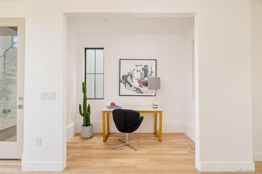 Furnished interior view inside a new home in , Denver (Image 13). Furnished interior view inside a new home in , Denver (Image 13).