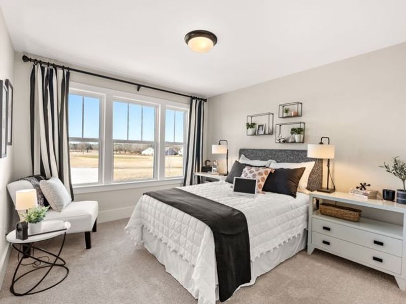 Representative furnished interior of a home built from the Riley by True Homes in Wendell Springs, Wendell (Image 15).