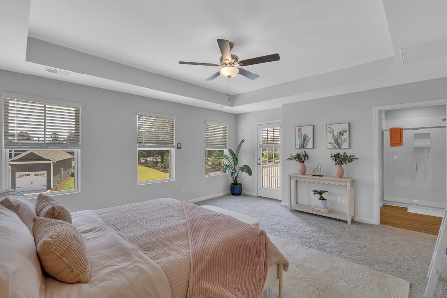 Representative furnished interior of a home built from the Crestfall II by Great Southern Homes in Worthington, Hephzibah (Image 19).