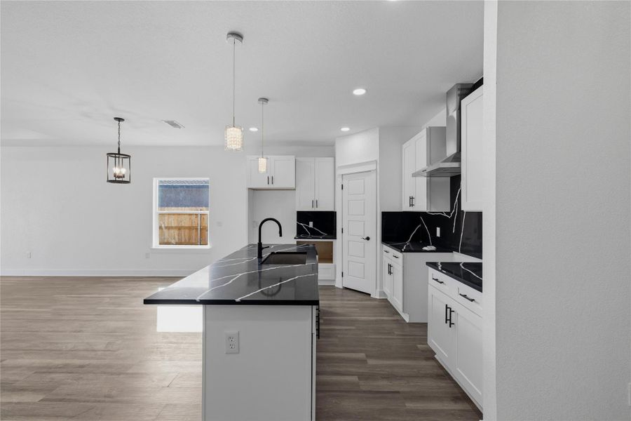 Different view of kitchen