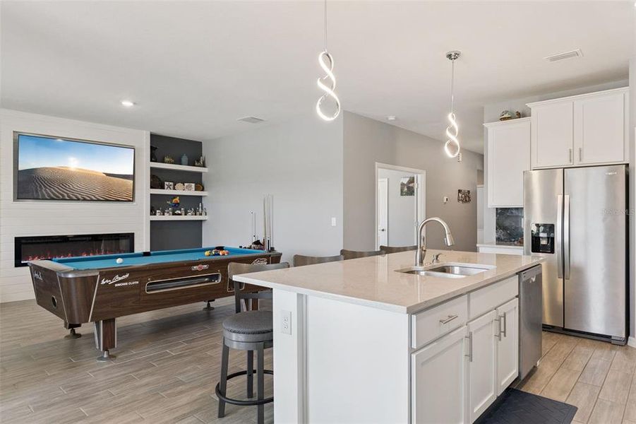 Furnished interior view inside a new home in , New Smyrna Beach (Image 8).