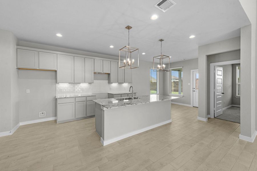 Furnished interior view inside a new home in Briarwood Crossing, Rosenberg (Image 7).