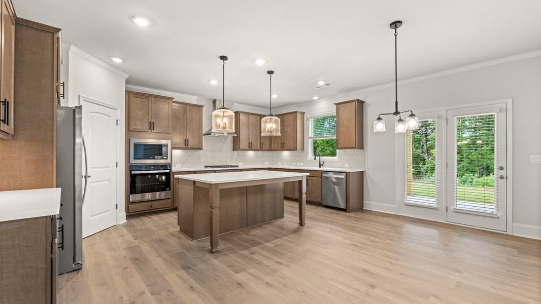 Furnished interior view inside a new home in Thalley Creek Estates, Cumming (Image 5).