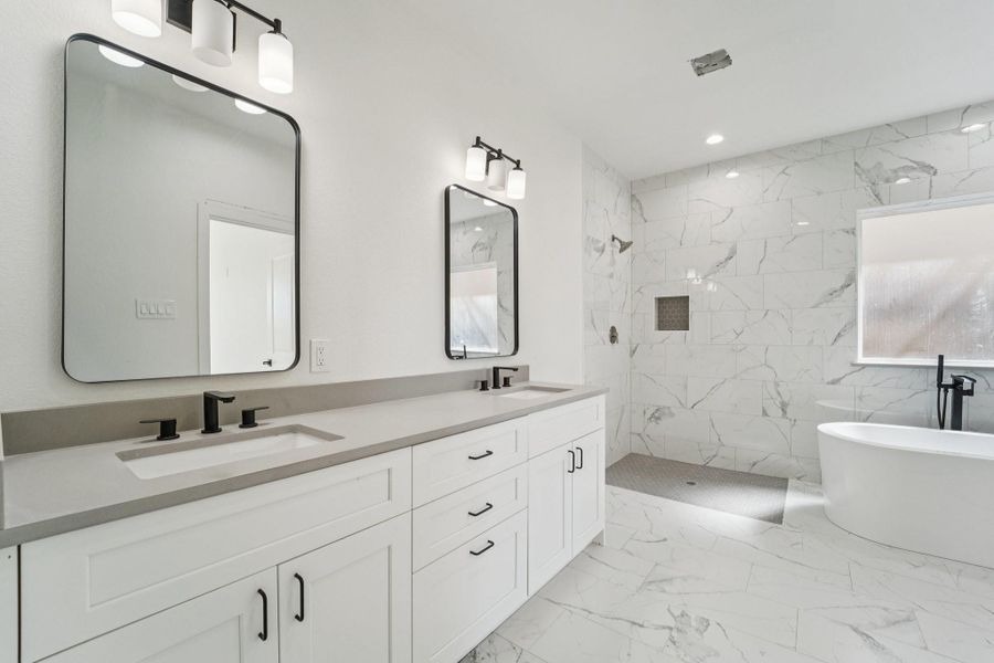 Furnished interior view inside a new home in , La Porte (Image 9). Furnished interior view inside a new home in , La Porte (Image 9).