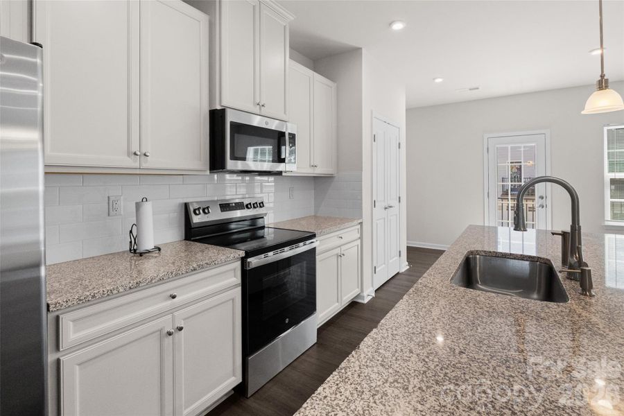 Furnished interior view inside a new home in , Matthews (Image 10).