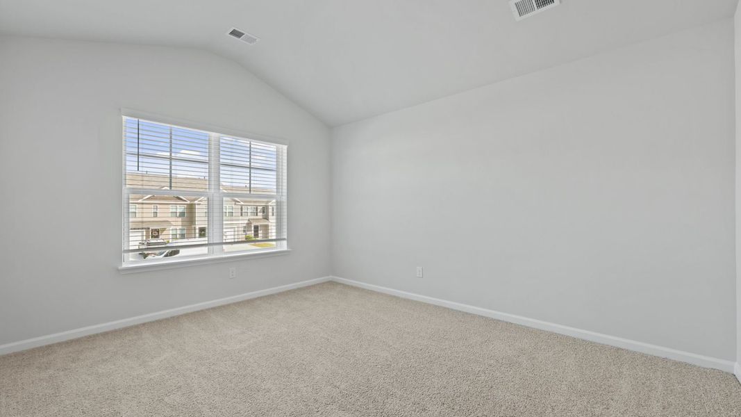 Representative unfurnished interior of a home built from the DENMARK by D.R. Horton in Pine Hills Townhomes at Cane Bay, Summerville (Image 19).