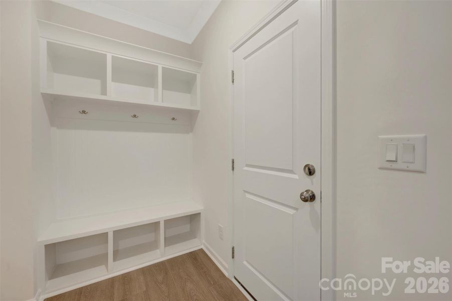Garage entry