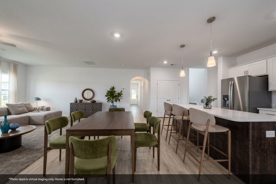 Furnished interior view inside a new home in Jordan Grove, Conway (Image 7).