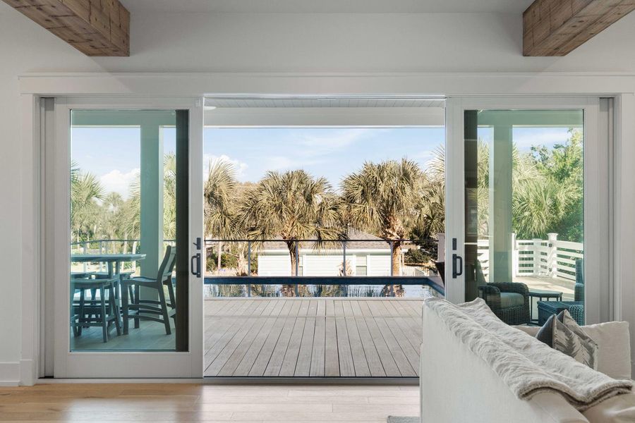 Exterior details and patio area of a home in , Isle Of Palms (Image 28).