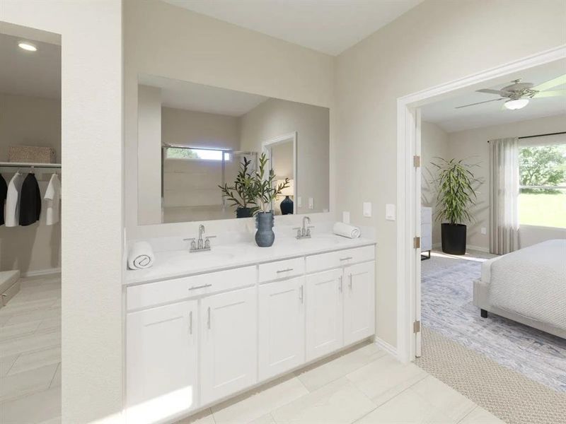 Furnished interior view inside a new home in Stratton Place, Greenville (Image 4).