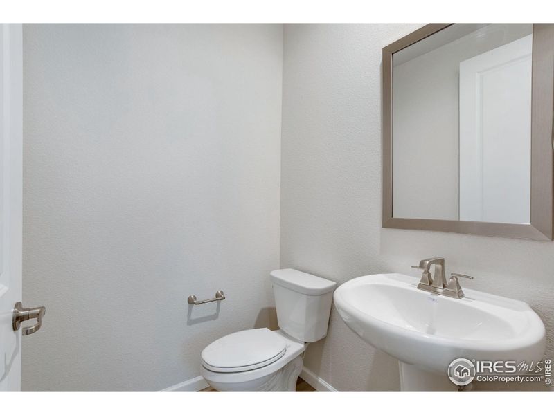 Furnished interior view inside a new home in Westside Crossing Townhomes, Berthoud (Image 14).