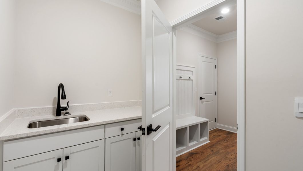 Furnished interior view inside a new home in Arrowood Acres, Enoree (Image 12). Furnished interior view inside a new home in Arrowood Acres, Enoree (Image 12).