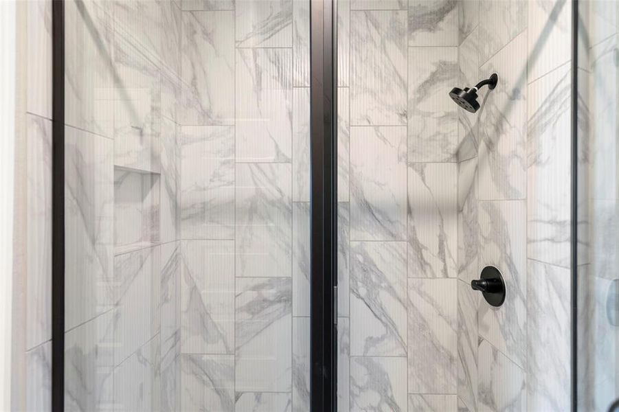 Luxury Tiles in Walk-in Shower