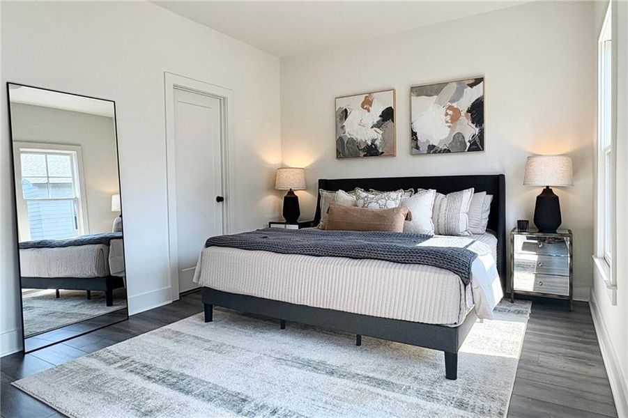 Furnished interior view inside a new home in , Hapeville (Image 12).