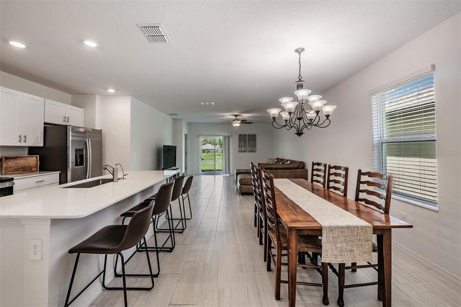 Furnished interior view inside a new home in Park East, Plant City (Image 5).
