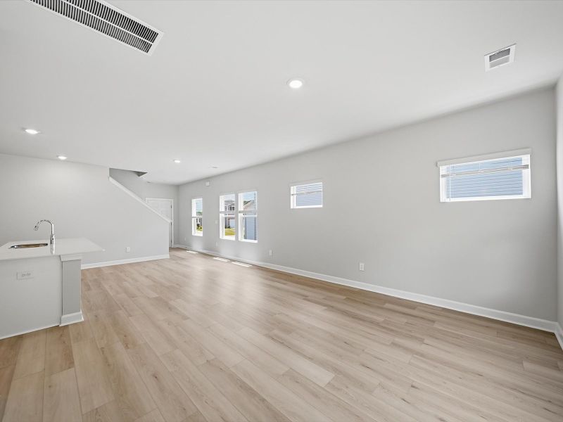 Spacious, unfurnished interior of a new home in The Farm at Wells Creek - Heritage Collection, Gray Court (Image 7). Spacious, unfurnished interior of a new home in The Farm at Wells Creek - Heritage Collection, Gray Court (Image 7).
