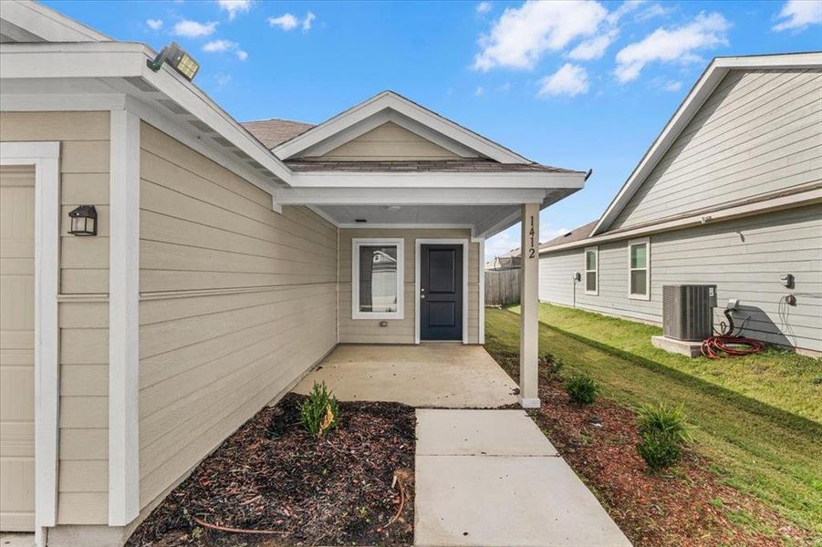 Exterior details and patio area of a home in , Fort Worth (Image 19).