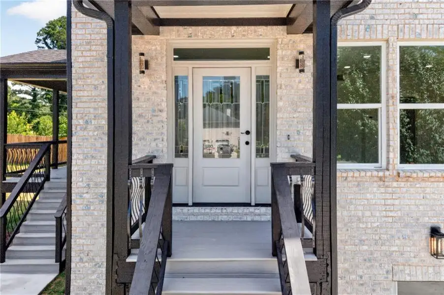 Exterior details and patio area of a home in , Loganville (Image 3). Exterior details and patio area of a home in , Loganville (Image 3).