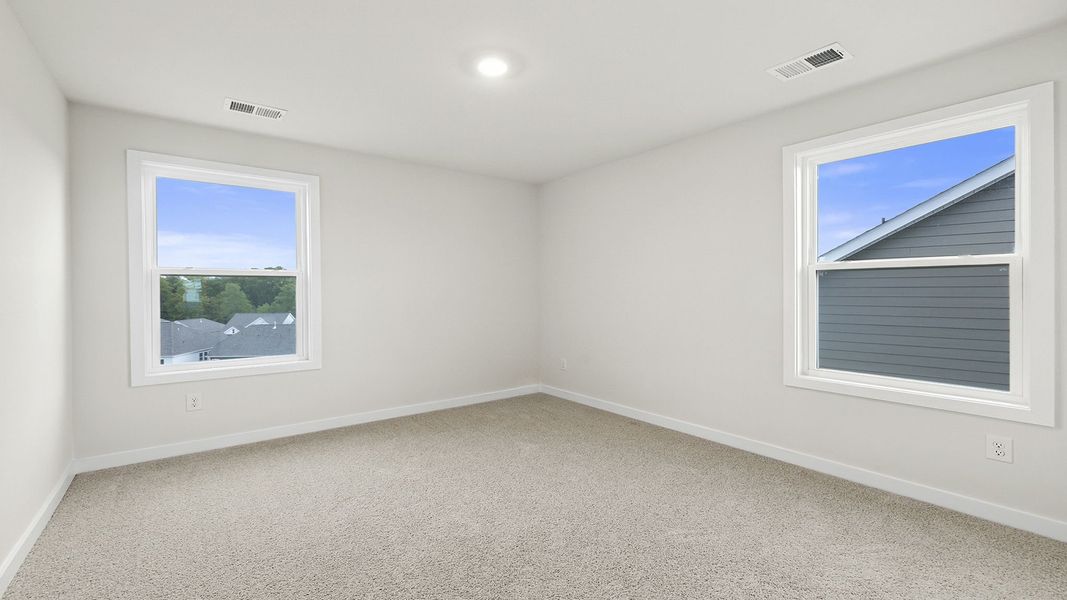 Spacious, unfurnished interior of a new home in Whitehawk Meadows, Travelers Rest (Image 29). Spacious, unfurnished interior of a new home in Whitehawk Meadows, Travelers Rest (Image 29).
