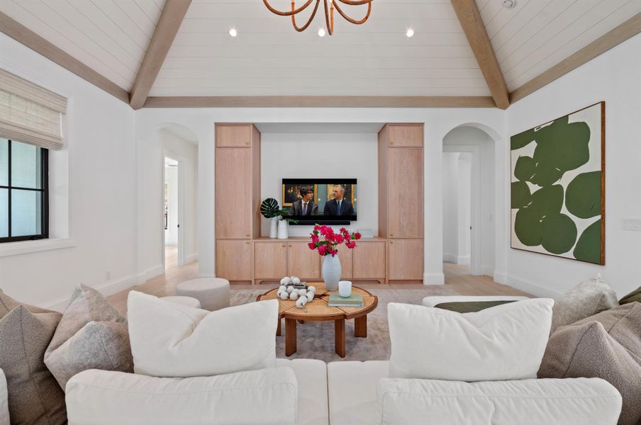 Furnished interior view inside a new home in , Delray Beach (Image 6).