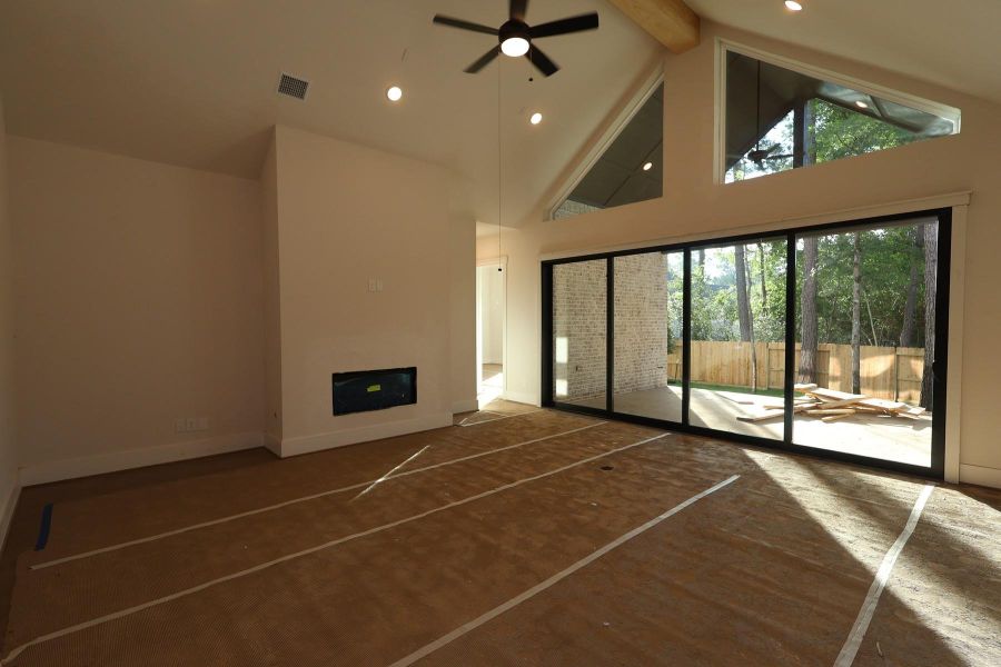 In-progress construction of a new home in The Woodlands Hills - Premier Collection, Willis, TX (Image 35). In-progress construction of a new home in The Woodlands Hills - Premier Collection, Willis, TX (Image 35).