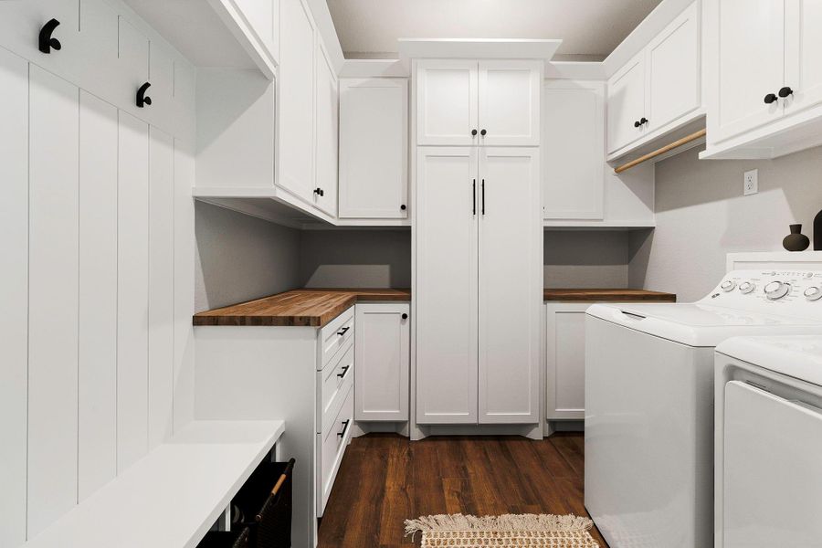 Furnished interior view inside a new home in , Montgomery (Image 28).