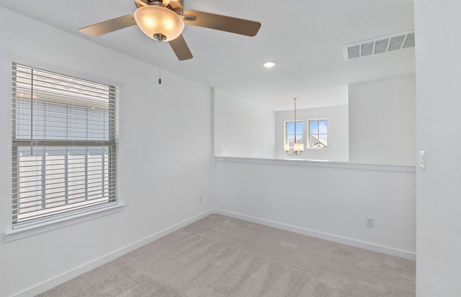 Spacious, unfurnished interior of a new home in Santa Rita Ranch, Liberty Hill (Image 32). Spacious, unfurnished interior of a new home in Santa Rita Ranch, Liberty Hill (Image 32).