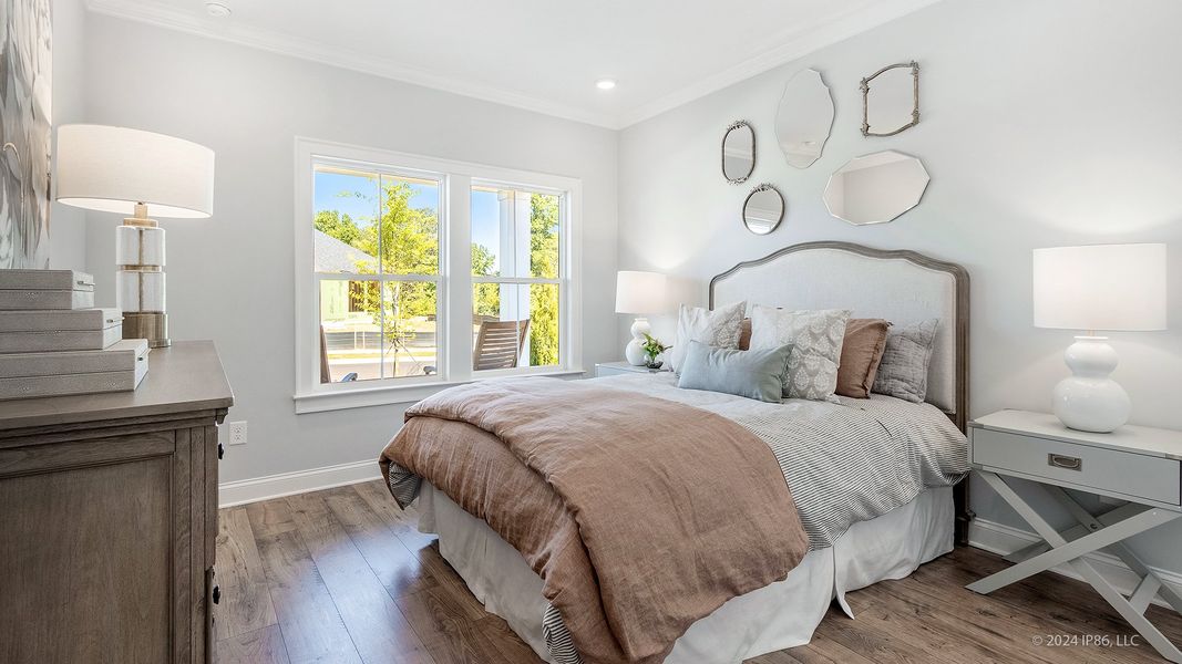 Representative furnished interior of a home built from the Promenade by Epcon Communities in The Courtyards at Bailey Farms, Dacula (Image 55).