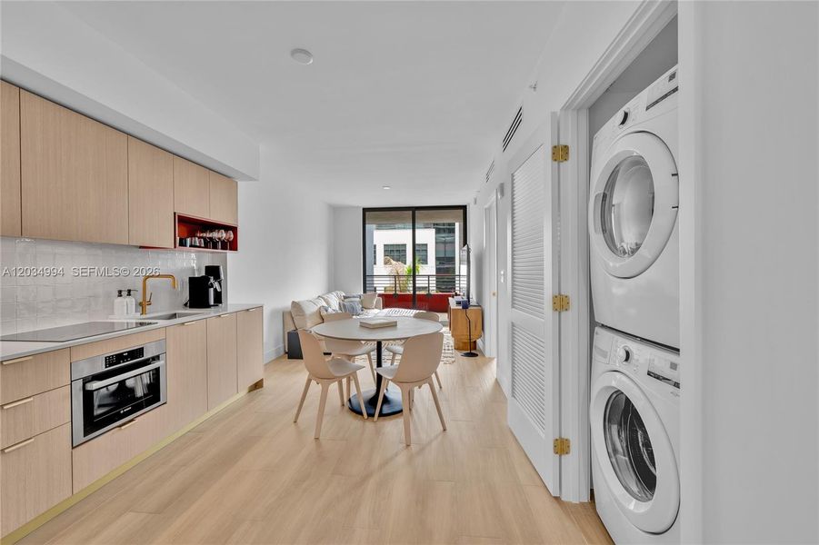 Furnished interior view inside a new home in , Miami (Image 7). Furnished interior view inside a new home in , Miami (Image 7).