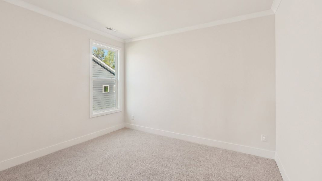 Representative unfurnished interior of a home built from the Magnolia by D.R. Horton in Westport, York (Image 26).