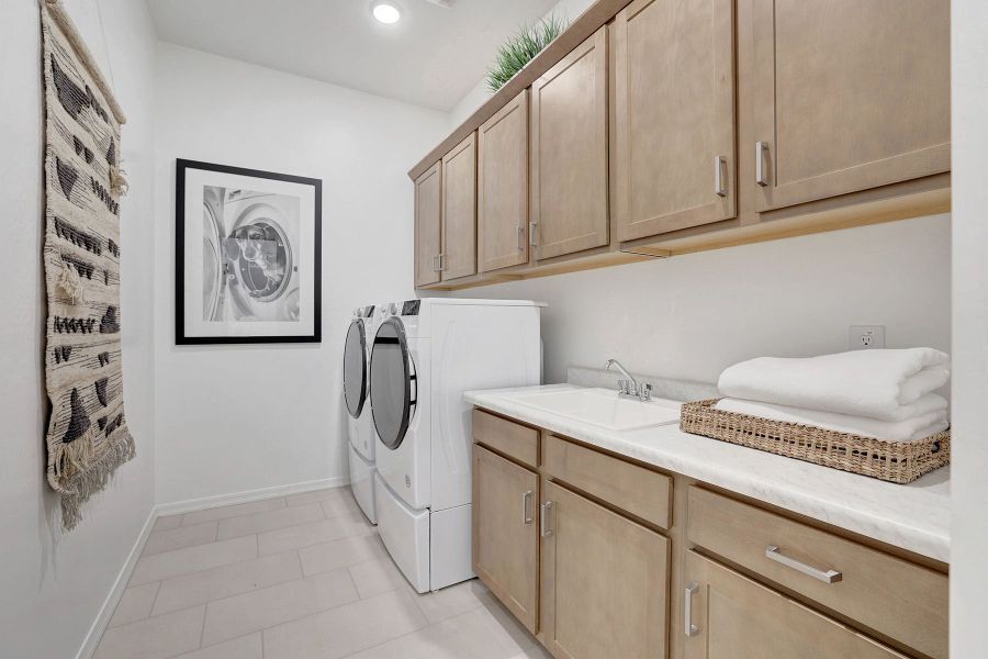 Representative furnished interior of a home built from the Ginger by Mattamy Homes in Soleo, San Tan Valley (Image 30).
