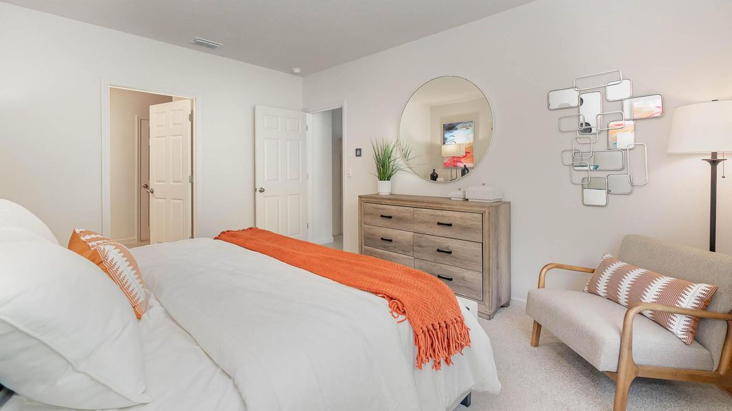 Furnished interior view inside a new home in , Okeechobee (Image 16).