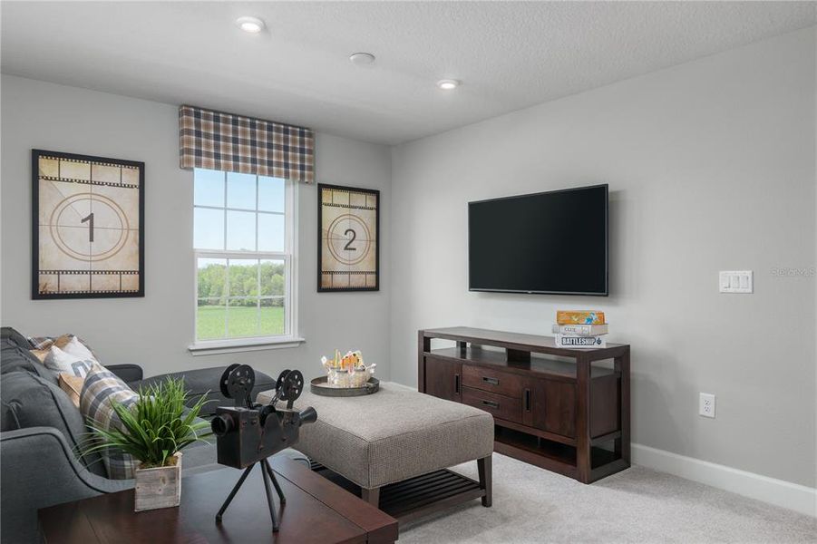 Furnished interior view inside a new home in , Auburndale (Image 13). Furnished interior view inside a new home in , Auburndale (Image 13).