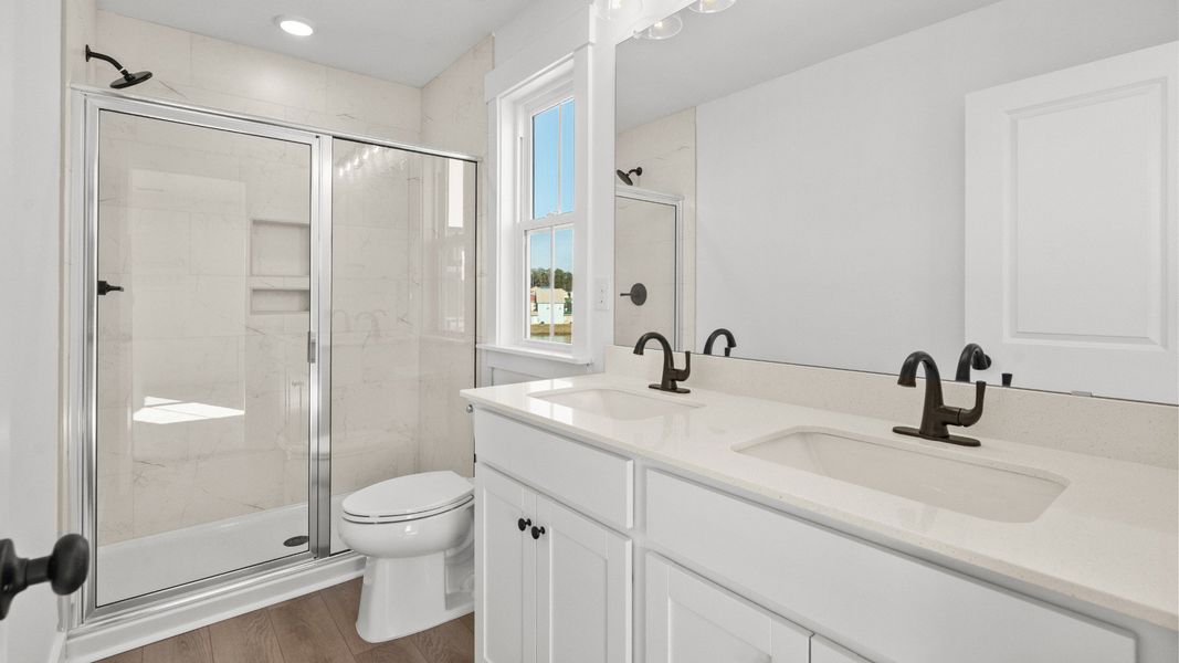 Furnished interior view inside a new home in Seabreeze Crossing, Little River (Image 14).