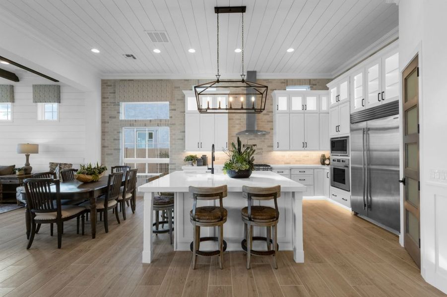 Representative furnished interior of a home built from the Residence Twelve by Blandford Homes in Earnhardt Ranch, Chandler (Image 30).