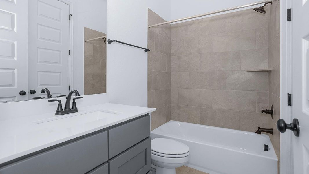 Furnished interior view inside a new home in COLTON, Todd Mission (Image 3).