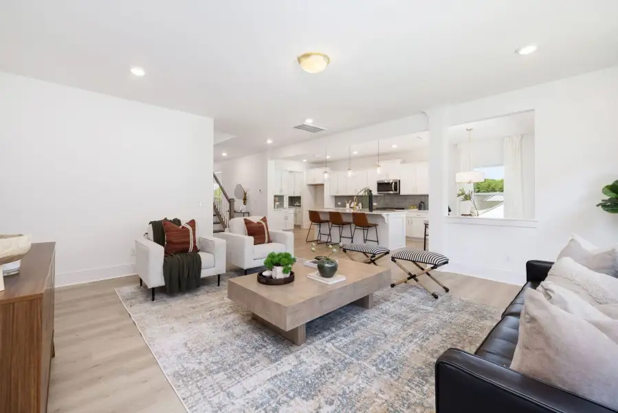 Furnished interior view inside a new home in Meadowview, Pittsboro (Image 12).