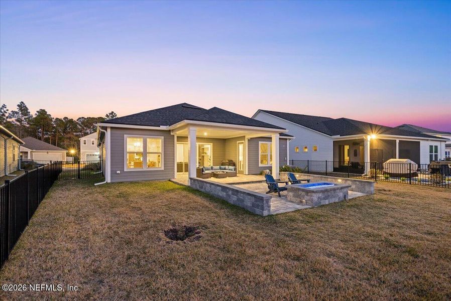 Exterior details and patio area of a home in , St. Johns (Image 34).