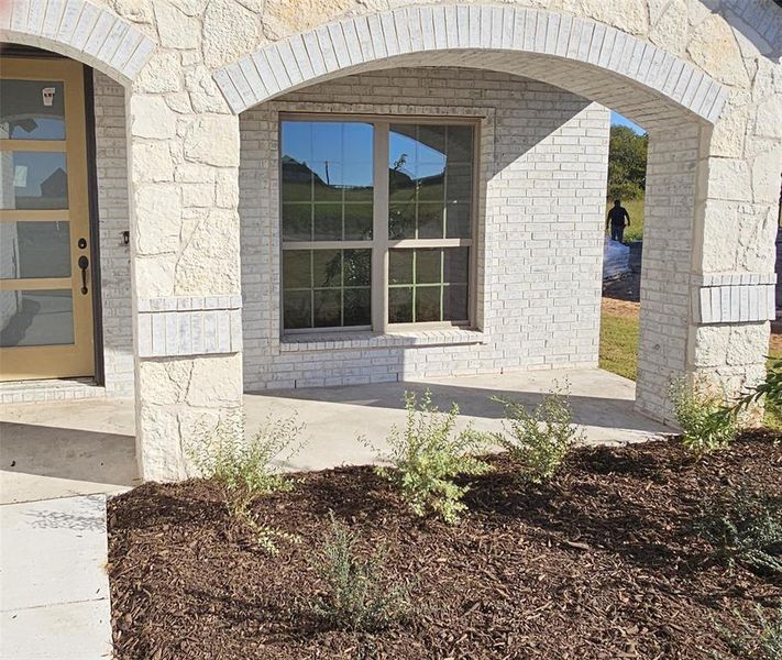 Exterior details and patio area of a home in , Van Alstyne (Image 2). Exterior details and patio area of a home in , Van Alstyne (Image 2).